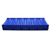 Tube rack, mega rack, blue